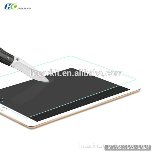 2016 anti scratch temper glass for ipad pro screen protector